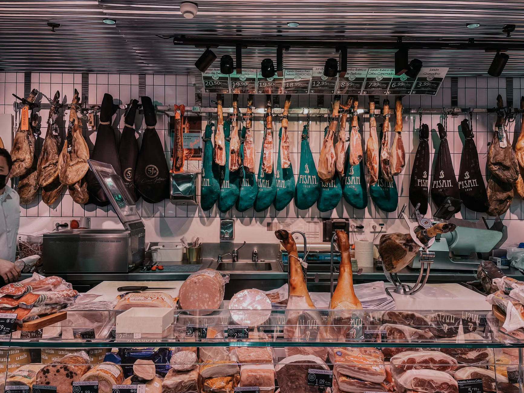 NYC deli counter
