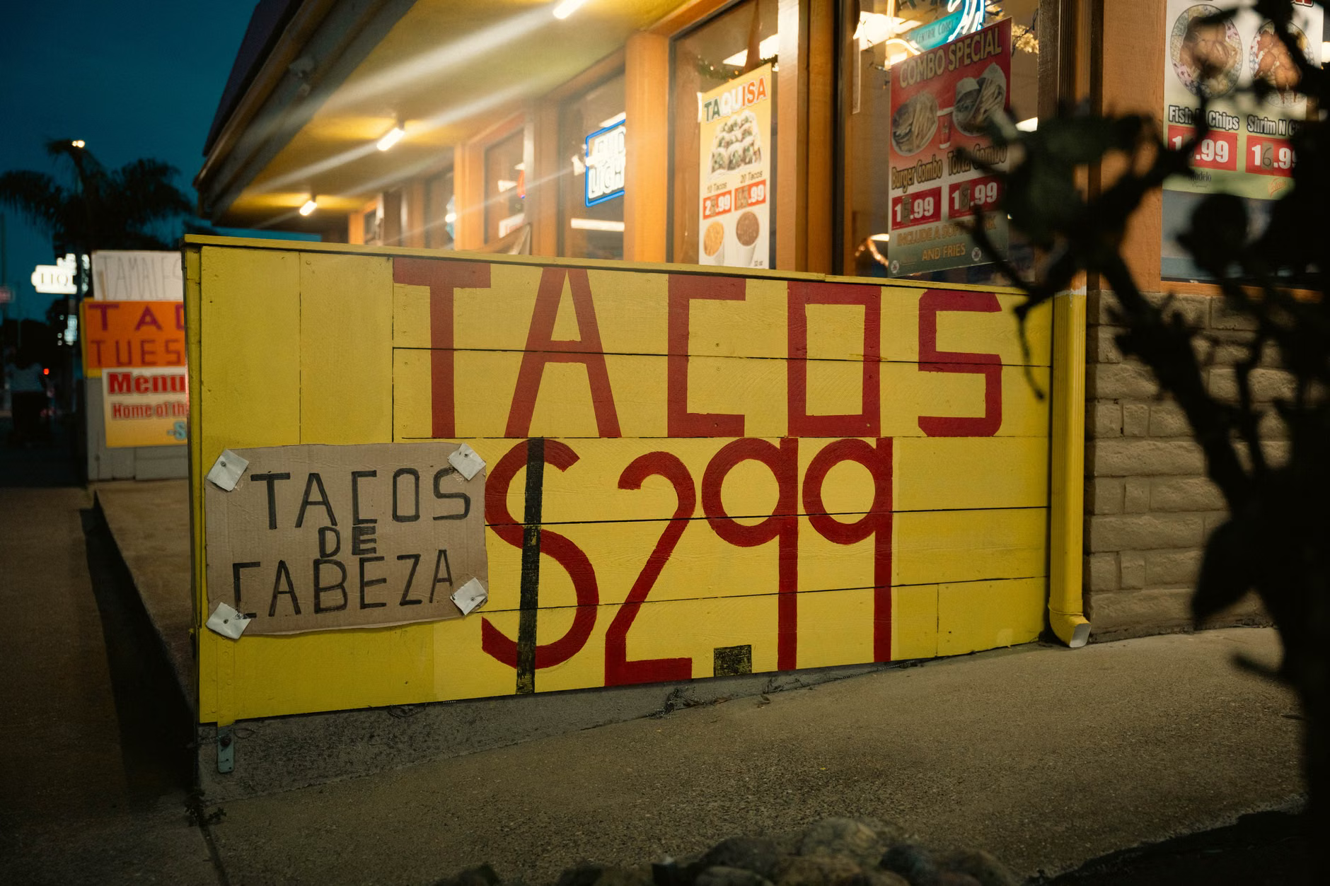 Corona taco stand