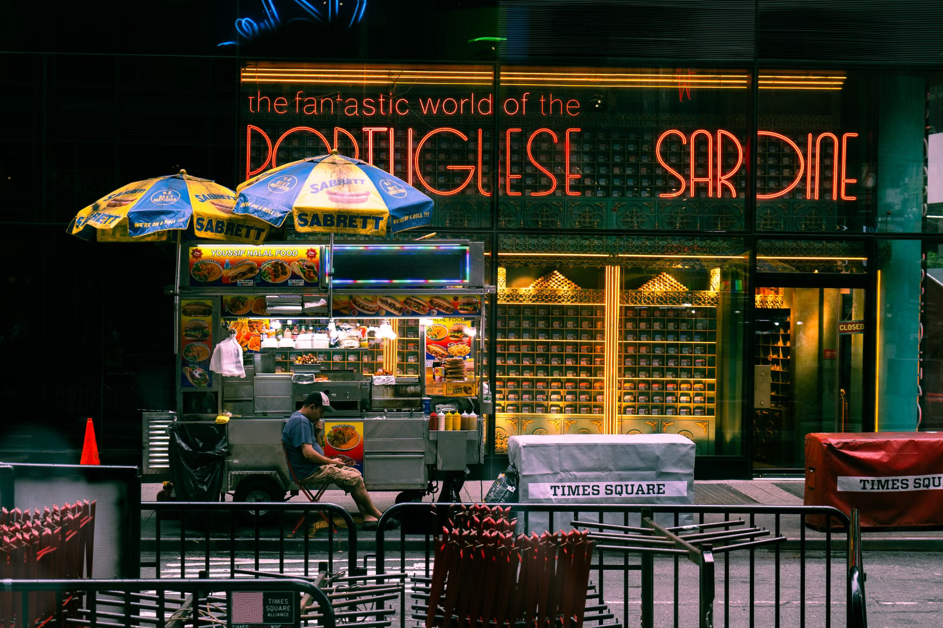 Times Square food festival