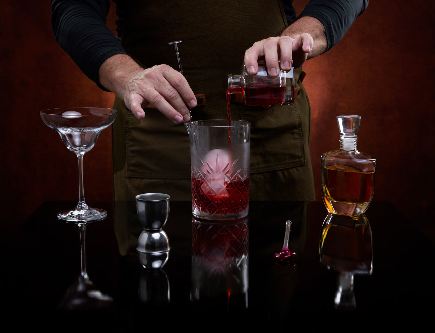 cocktail preparation