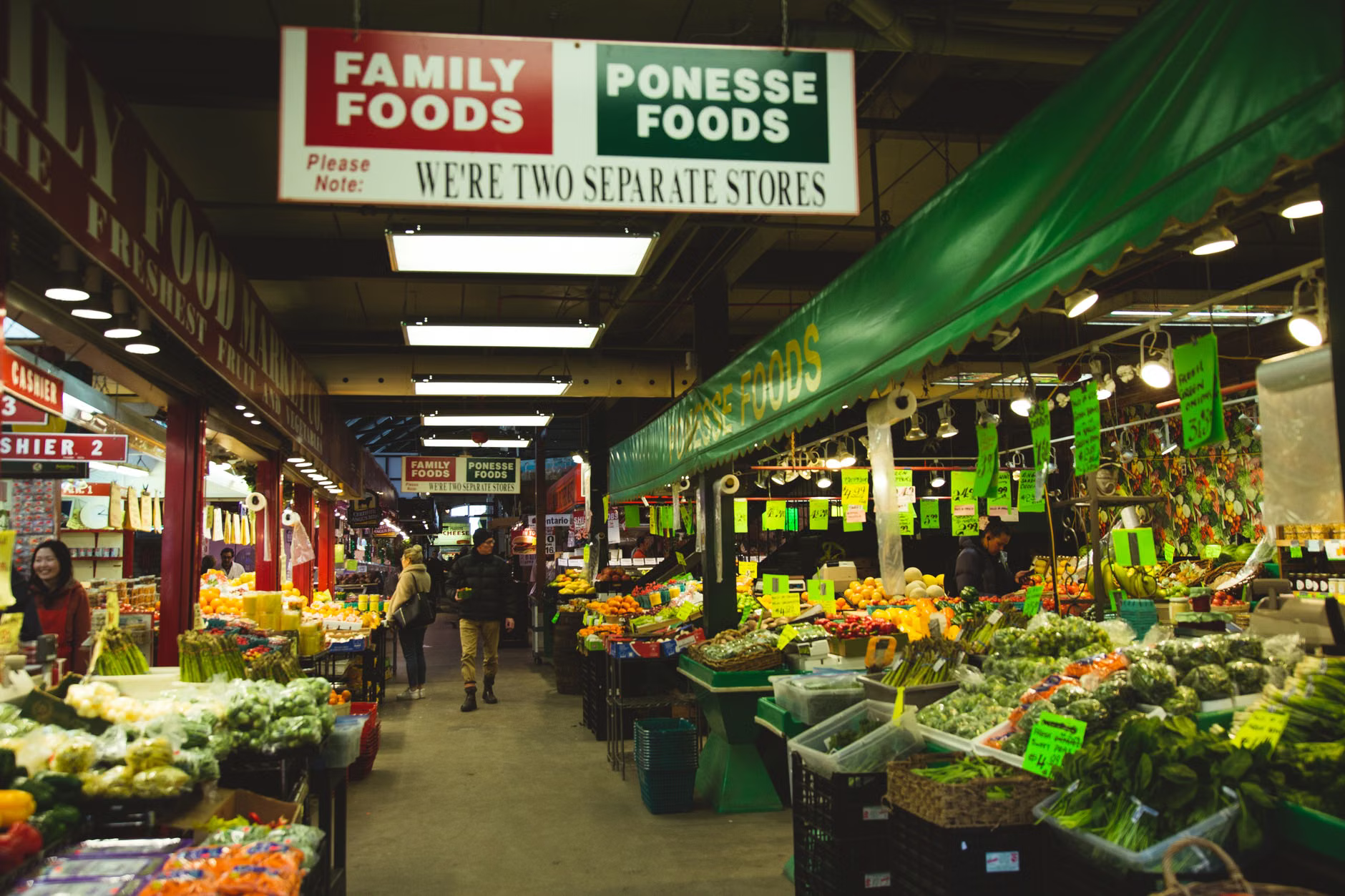 Flushing food market