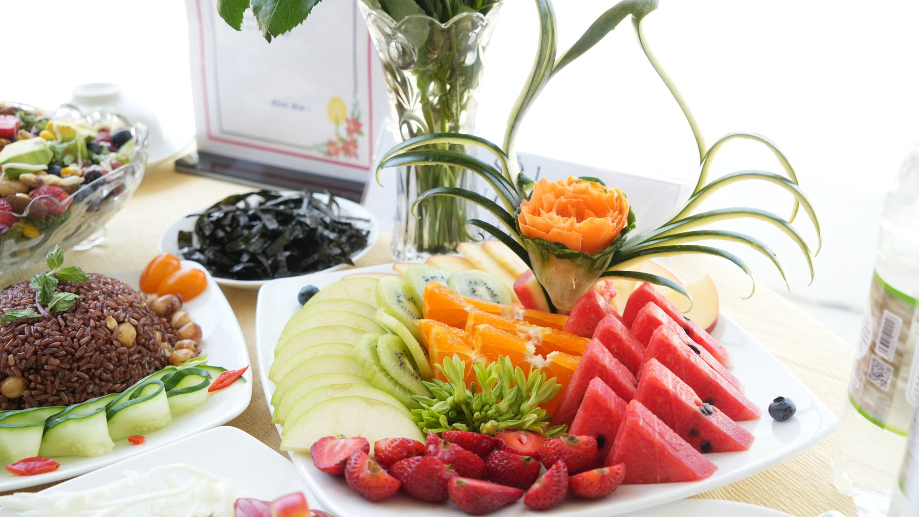 vegan brunch buffet
