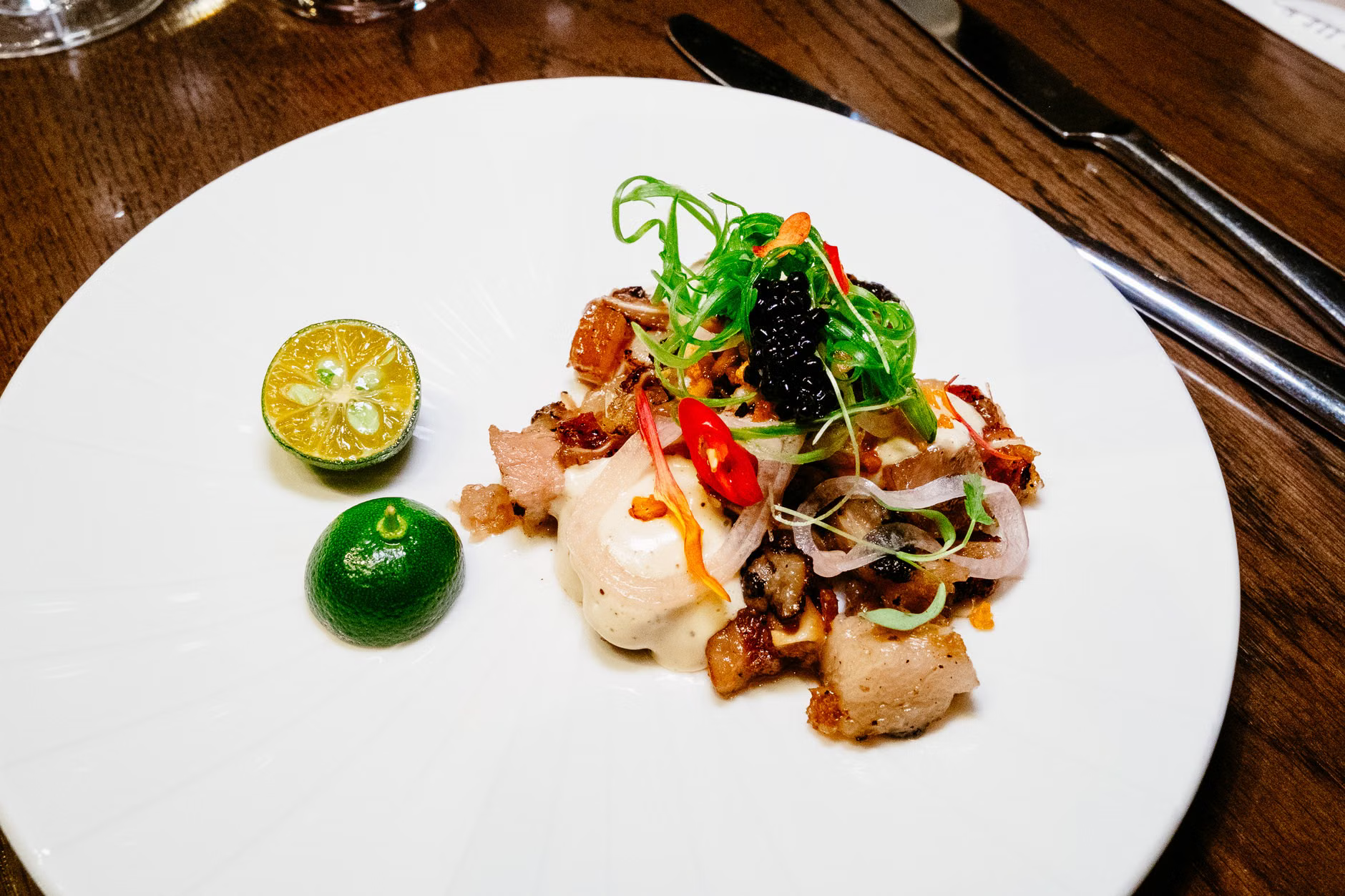 Filipino fusion restaurant