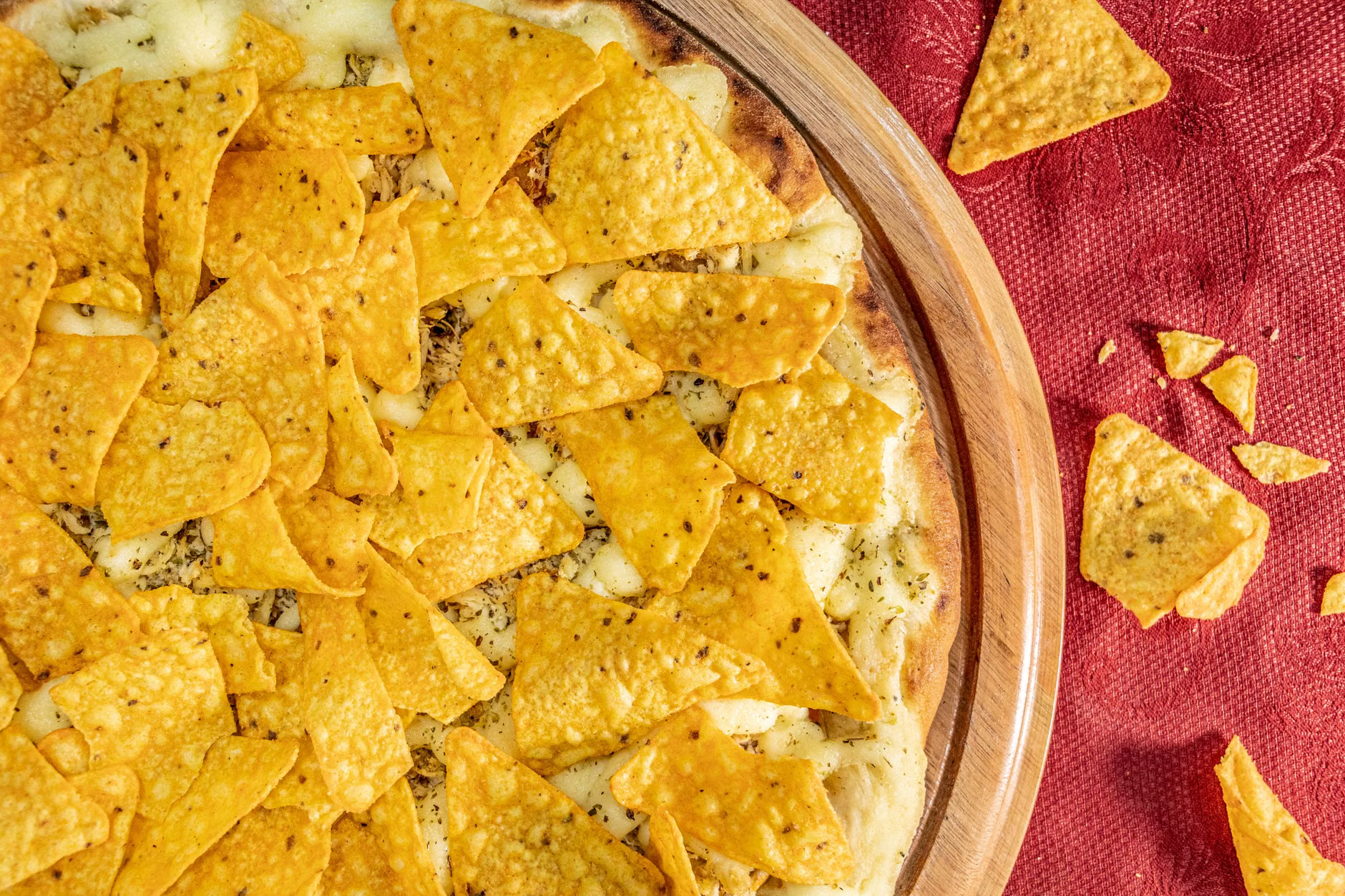 pizza crisp texture