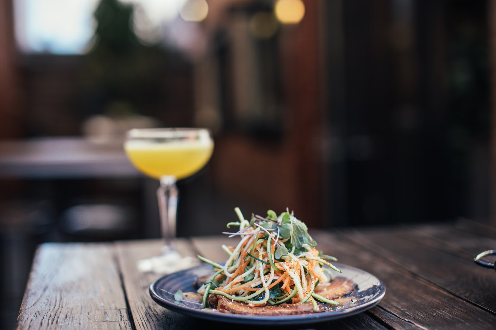 cocktail and food pairing